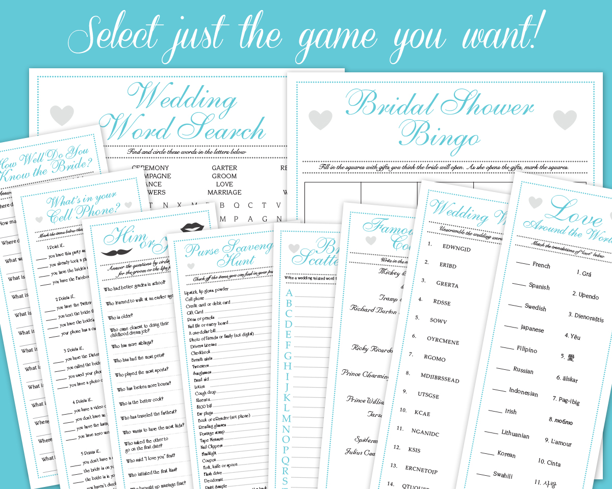 Pin by Lilly Every on misc. | Bridal shower games funny, Fun bridal shower  games, Bridal shower printables